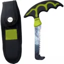 HME Hmebsws Bone Saw with Scabbard Fixed Stainless Steel Polymer Black - GSM Outdoors