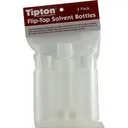 Tipton 197624 Solvent Bottles 4 oz Plastic 3 Per Pkg Includes Flip Top Caps - Battenfeld Technologies