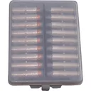MTM Case-Gard W18-38-41 Ammo Wallet Handgun 357 Mag/38 Cal. 18rd Clear Smoke Polymer - Mtm Products