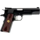 Colt O5872A1 1911 Gold Cup National Match Series 70 Single 9mm Luger 5\" 8+1 Walnut w/Gold Medallion Grip Blued Carbon Steel - Colt Defense