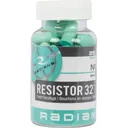 Radians FP70A/25 Resistor Earplugs 32 dB In The Ear Aqua Blue Foam for Adults 25 Pair (Bottle Package) - Radians Inc.