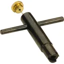 Traditions Deluxe Nipple Wrench Tool, Side-Lock Muzzleloaders, Hardened Steel, Brass Cap. - Traditions Firearms