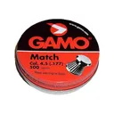 Gamo 6320034BL54 Match .177 Pellet Lead Flat Nose 500 Per Tin - 
