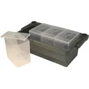 MTM Case-Gard CT9-41 Shotshell Box 12GA Clear Polypropylene 4 Pack - Mtm Products