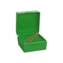 MTM Case-Gard RS10010 Ammo Box Flip-Top for 204 Ruger/.223 Rem Green Polypropylene 100rd - Mtm Products