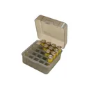 MTM Case-Gard S25D41 Dual Gauge Shotshell Case Shotgun Clear Smoke Polypropylene 25rd - Mtm Products