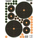 Champion Targets 46138 VisiColor Variety Pack Self-Adhesive Paper Black/Orange 50 yds Bullseye Includes Pasters 5 Pack - Champion Target