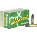 Remington Ammunition TB22A Thunderbolt 22 Long Rifle (LR) Round Nose 40 GR - 50rd Box - Remington