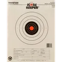 Champion Targets 45724 Score Keeper Slow Fire Bullseye Paper Hanging 50 yds Pistol 11\" x 16\" Black/Orange 12 PK - Champion Target