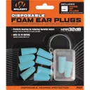 Walkers Foam Ear Plugs 5 Pack Teal, Hearing Protection, NRR 33dB, Conforms to Ear Shape - GSM Outdoors