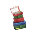 MTM Case-Gard P504510 Case-Gard P-50 Multi-Caliber Handgun Green Polypropylene 50rd - Mtm Products