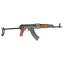 Pioneer Arms Forged Series Sporter Underfolder Semi-Automatic AK-47 Style 7.62x39mm Rifle, Wood Furniture, and 30 Round Mag - POL-AK-S-UF-FT-W - Pioneer Arms