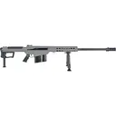 Barrett M107A1 .50 BMG 29\" Chrome Lined Fluted Barrel 10rd Semi-Auto Rifle, 1:15 Twist W/ Muzzle Brake & QD Suppressor Mount, Tungsten Gray Cerakote - Mfg Discount Applied - Barrett Firearms