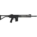 Brigade Manufacturing Makasi 5.56x45mm FAL-AR15 Hybrid Semi-Automatic Rifle, 16\" Barrel, 12\" Quad Rail, Tungsten Cerakote- M561163NQ - Brigade Mfg