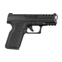 Ermox Defense XFIRE Semi-Automatic 9mm Pistol, Aluminum Frame, Optic Ready, Fiber Optic Sights, (2)15rd Magazines, Glock Compatible, Black-TK670-F1 - Ermox Defense