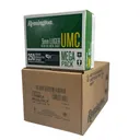 Remington UMC Ammunition 9mm Luger 115 Grain, Full Metal Jacket, Brass Cased, Boxer Primed, Non-Corrosive, Reloadable, 1000 Round Case - Remington