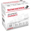 Winchester Ammo TRGT127 Super Target 12GA 2.75\" 1-1/8oz #7.5 Shot - 250sh Case - Winchester