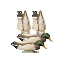 Higdon Outdoors 17023 Magnum Feeder Mallards Species Multi Color 4 Pack - Higdon Decoys