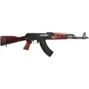 Zastava ZPAP M90 ZR90556SRA Rifle 5.56 NATO 18.25\" 30RD Semi-Auto Bulged Trunnion, Chrome-Lined Barrel, Serbian Red - Zastava