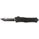 Steel River Knives Spartan T620BT Knife, 3.75\" Tanto 440C SS Blade, 5.5\" Black Aluminum Zinc Alloy Handle. - Steel River Knives