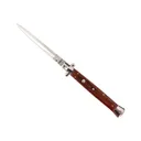Steel River Knives Spartan Italian Dagger Knife 6\" 440 Polished Blade 7\" Red Wood Handle CIRWD - Steel River Knives