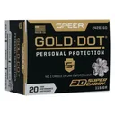 Speer 24261GD Gold Dot 30 Super Carry 100 GRHollow Point (HP) - 20rd Box - Cci