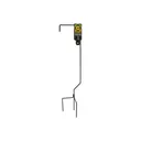 Uncle Henry 3002281 Shepard\'s Hook Holder CP6 Black Steel Standing - Uncle Henry