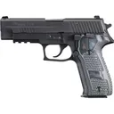 Sig 226R9XTMBLKG P226 Extreme *CA Compliant* DA/SA 9mm 4.4\" 10+1 Black/Gray G10 Grip Black - Sig Sauer
