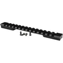 Warne 7664M Mountain Tech Tactical Rail Black Anodized Aluminum Fits Savage 110 HS Precision/New 110 Picatinny/Weaver Mount Short Action - Warne Mfg