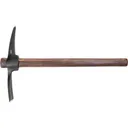 CRKT 2738 Chogan Mattock 2.14\" 1055 Carbon Steel Blade, Fire Treated Tennessee Hickory Handle, 19\" OAL - Columbia River Knife