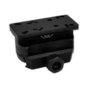 Warne 6104M Red-Dot Riser Holosun Aems Tactical Black Anodized - Warne Mfg