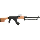 Century Arms RI4988-N AES-10B2 7.62x39 Caliber Semi-Auto Rifle, Wood Stock, 21.5\" Barrel W/ Bipod, 30 Rd Magazine - Century International Arms
