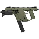 Kriss USA Vector SDP Enhanced Gen 2 KV90-PGR30 Pistol 9mm 6.5\" 40+1 Semi-Auto, OD Green, Threaded Barrel, Folding Brace. - KRISS USA