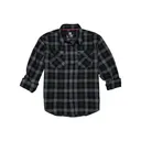 Hornady Gear 32214 Flannel Shirt XL Olive/Black/Gray, Cotton/Polyester, Relaxed Fit Button Up - Hornady
