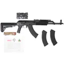 Pioneer Arms Limited Edition Commemorative 3rd Carpathian Rifle Division Semi-Auto, 7.62x39mm AK-47 Sporter Rifle - POL-AK-S-FT-LIMITED-ED-INDO-762 - Pioneer Arms