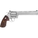 Colt Anaconda ANACONDA-SP8WBB-TLS Revolver .44 Magnum 8\" Barrel 6rd DA/SA Stainless Steel, Snake Scale Walnut Grips, Optics-Ready. - Colt Defense