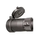 Huskemaw Optics Blue Diamond Flip-Up Lens Caps 50mm Objective Black Rubber - Huskemaw Optics