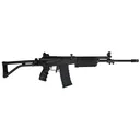 JRA Gallant Rifle, 5.56 NATO, Semi-Auto, 18\" Barrel W/ Compensator, Battle Worn Model, Original Polymer Handguards, 30 Rd, S.F. Stock, No Bayonet Lug - James River Armory