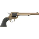 Ruger 2040 Wrangler 6 Shot, 7.50\" Bbl Revolver, Burnt Bronze Cerakote Barrel & Frame, Black Cerakote Cylinder, Black Checkered Polymer Grips, .22LR - Ruger