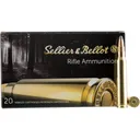 Sellier & Bellot SB300B Rifle Hunting 300 Win Mag 180 GR Spce (Soft Point Cut-Through Edge) - 20rd Box - Magtech