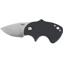 CRKT 7930 Orca Compact 1.79\" Folding Plain Satin D2 Steel Blade, Black Green Handle - Columbia River Knife
