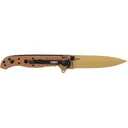 CRKT M16-01DZ M16-10DZ EDC 3.03\" Folding Plain Desert Tan D2 Steel Blade, Desert Tan Green Handle - Columbia River Knife