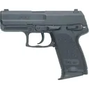 HK 704537A5 USP45C Compact LEM DAO 3.8\" 8+1 Poly Grip/Frame Black - Heckler And Koch