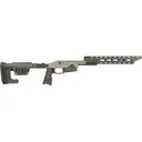 Fierce Firearms SACHSTU Chassis Kit Tungsten Gray Short Action Fits AR-15, Adjustable Ergonomic Design - Fierce