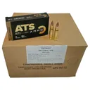 ATS X-Force 7.62x39 Ammunition,124 Gr, FMJ, Brass Cased, Boxer Primed, Non-Corrosive, Reloadable, Made In Macedonia - 540 Round Case - Sumbro