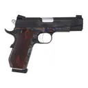 Tyler Gun Works 1911 Commander TGWCMCC45 Pistol, .45 ACP, 4.25\" Barrel, 7+1, Single Action, Color Case Frame, Blued Slide, Walnut Grips. - Italian Firearms Group