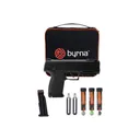 Byrna Technologies LK683001BLKKINETIC Byrna Le Kinetic Kit CO2 .68 5rd Black Rubber Grips - Byrna