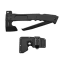 Camillus Camtrax 3-in-1 2.75\" Titanium Coated Stainless Steel Blade, Black GFN Handle 12\" OAL - GSM Outdoors