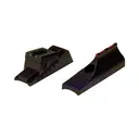 CVA DuraBright Fiber Optic Sights DS001, Red/Green Fiber Optic, Open Sight, For In-Line Muzzleloaders. - Connecticut Valley Arms