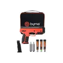 Byrna Technologies LK683001ORNKINETIC Byrna Le Kinetic Kit CO2 .68 5rd Black Rubber Grips - Byrna